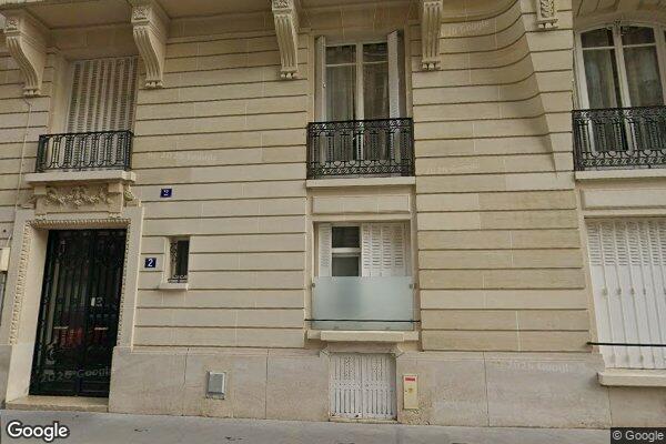 Vue Google Street View du 4 Avenue Céline
