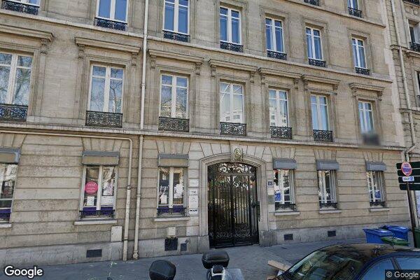 Vue Google Street View du 103 Avenue Charles de Gaulle
