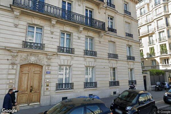 Vue Google Street View du 109 Avenue Charles de Gaulle