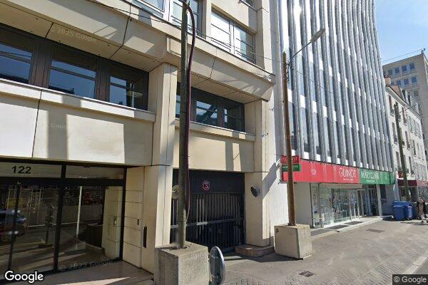 Vue Google Street View du 122 Avenue Charles de Gaulle