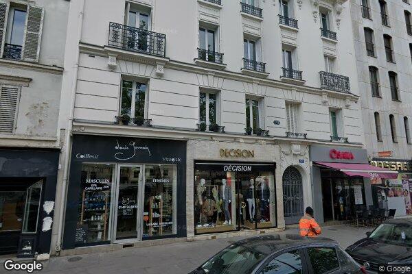 Vue Google Street View du 151 Avenue Charles de Gaulle