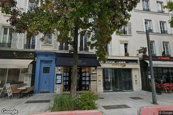 Vue Google Street View du 160 Avenue Charles de Gaulle