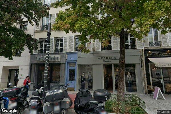 Vue Google Street View du 162 Avenue Charles de Gaulle