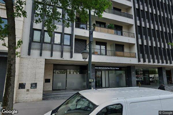 Vue Google Street View du 163 Avenue Charles de Gaulle