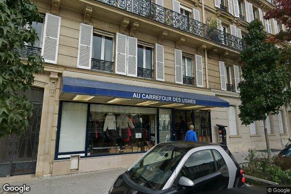 Vue Google Street View du 172 Avenue Charles de Gaulle