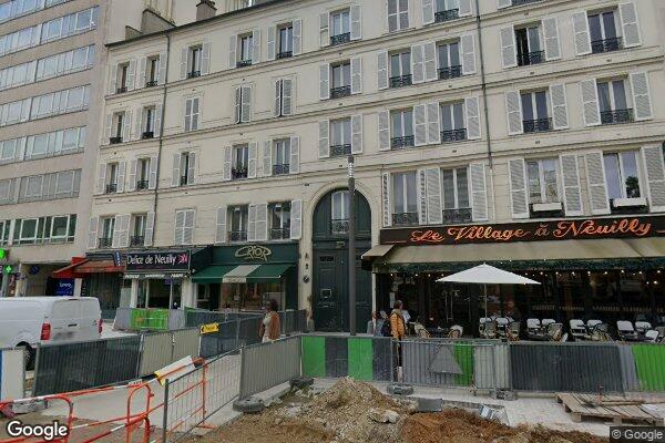 Vue Google Street View du 175 Avenue Charles de Gaulle