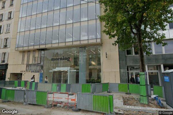 Vue Google Street View du 181 Avenue Charles de Gaulle