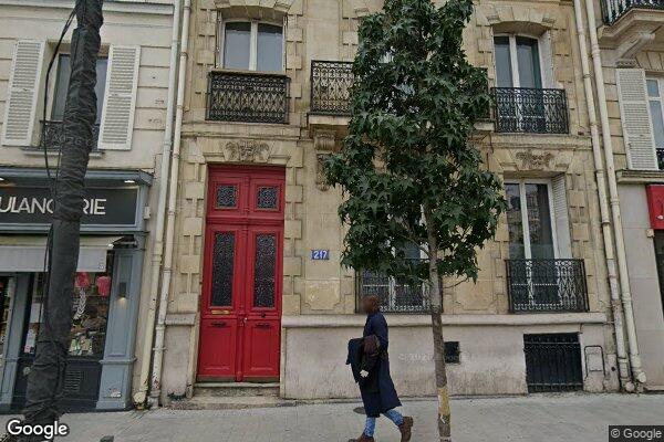 Vue Google Street View du 217 Avenue Charles de Gaulle