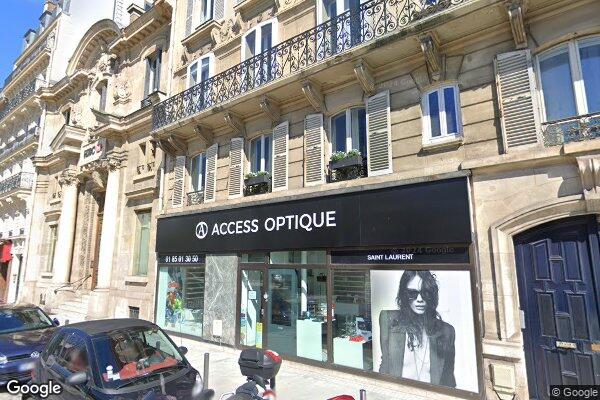Vue Google Street View du 38 Avenue Charles de Gaulle