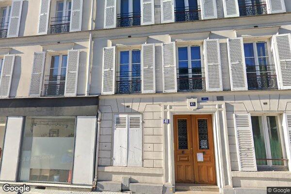Vue Google Street View du 41 Avenue Charles de Gaulle