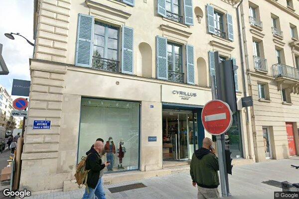 Vue Google Street View du 60BIS Avenue Charles de Gaulle