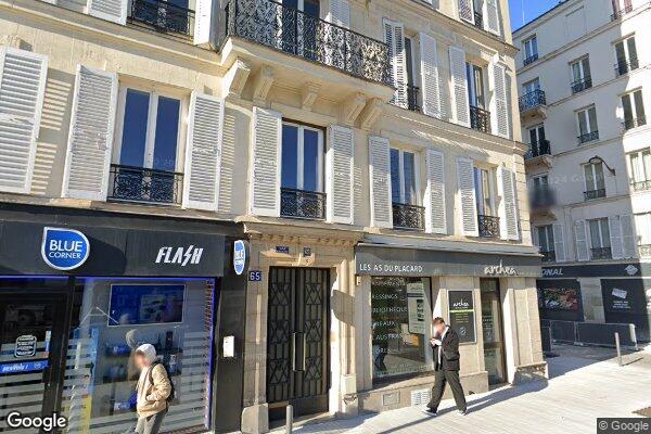 Vue Google Street View du 65 Avenue Charles de Gaulle