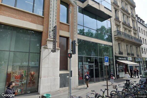 Vue Google Street View du 68 Avenue Charles de Gaulle