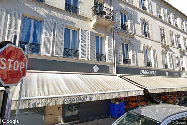 Vue Google Street View du 69 Avenue Charles de Gaulle