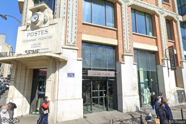 Vue Google Street View du 70 Avenue Charles de Gaulle