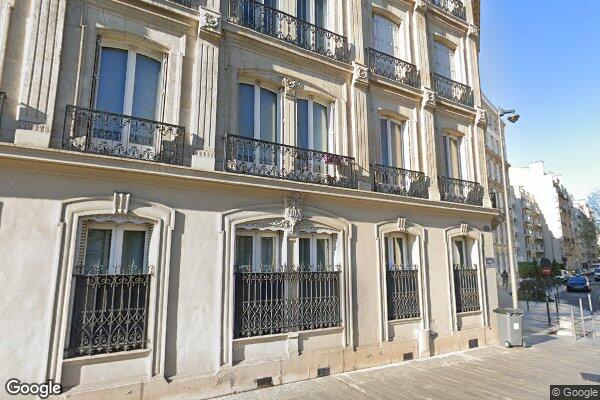 Vue Google Street View du 75 Avenue Charles de Gaulle