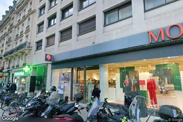 Vue Google Street View du 76 Avenue Charles de Gaulle