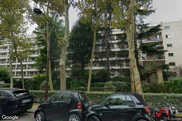 Vue Google Street View du 41 Avenue de la Porte de Villiers