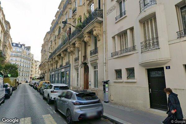 Vue Google Street View du 12 Avenue de Madrid
