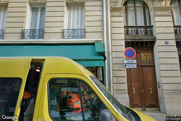 Vue Google Street View du 7 Avenue de Madrid