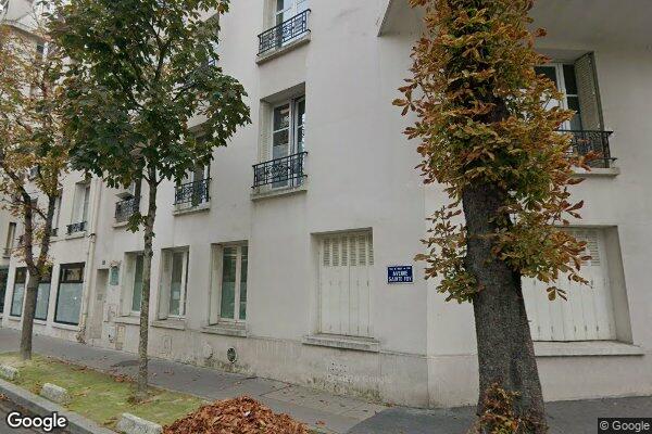 Vue Google Street View du 1 Avenue du Château