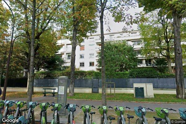 Vue Google Street View du 10 Avenue du Château