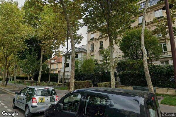 Vue Google Street View du 13 Avenue du Château