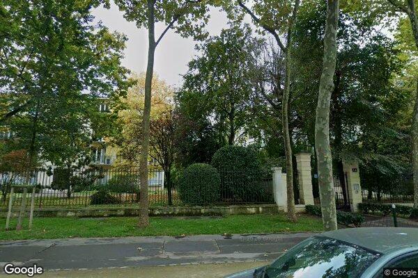 Vue Google Street View du 16 Avenue du Château