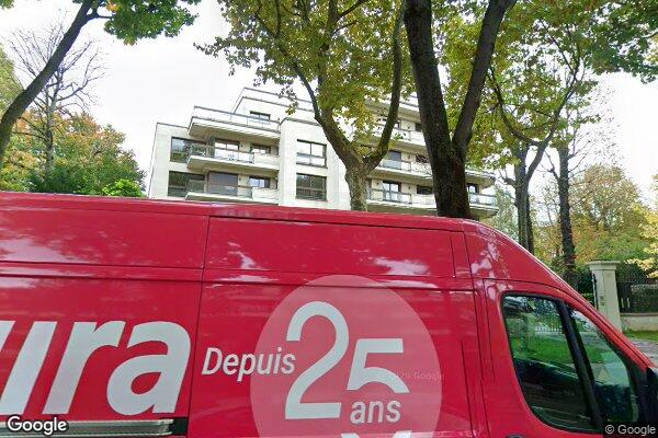 Vue Google Street View du 18 Avenue du Château