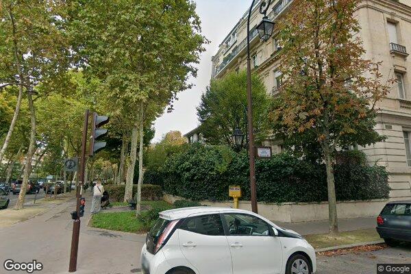 Vue Google Street View du 2 Avenue du Château