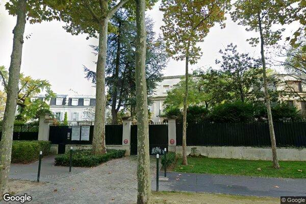 Vue Google Street View du 20BIS Avenue du Château