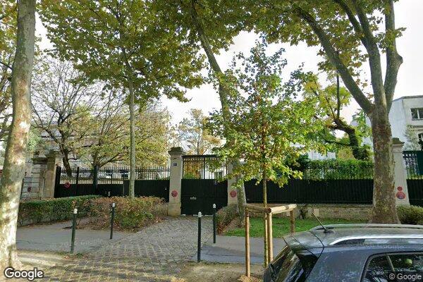 Vue Google Street View du 22BIS Avenue du Château
