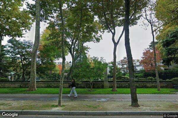 Vue Google Street View du 24 Avenue du Château