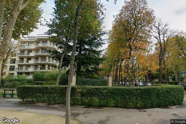 Vue Google Street View du 25 Avenue du Château