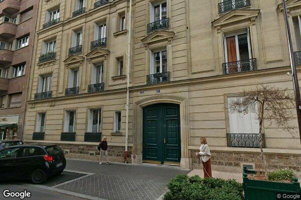 Vue Google Street View du 25BIS Avenue du Château