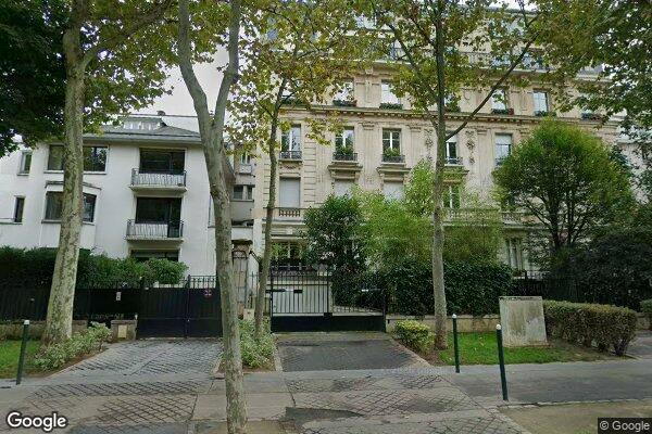 Vue Google Street View du 2BIS Avenue du Château