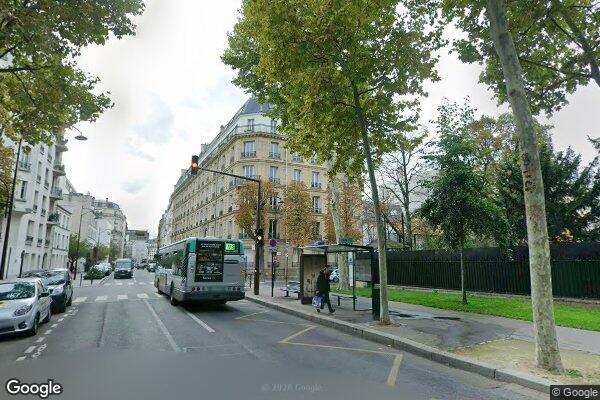 Vue Google Street View du 3 Avenue du Château