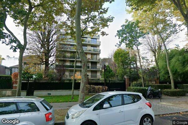 Vue Google Street View du 33BIS Avenue du Château