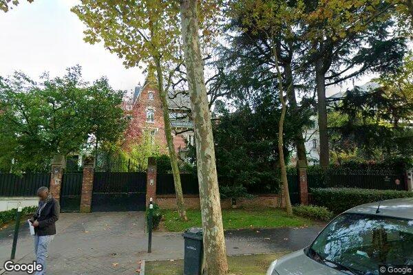 Vue Google Street View du 34 Avenue du Château