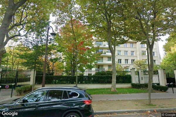Vue Google Street View du 37 Avenue du Château