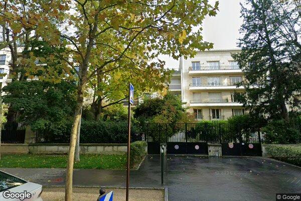 Vue Google Street View du 38BIS Avenue du Château