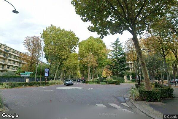 Vue Google Street View du 4 Avenue du Château