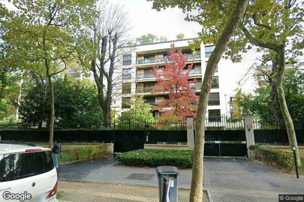 Vue Google Street View du 40 Avenue du Château