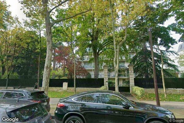 Vue Google Street View du 41 Avenue du Château