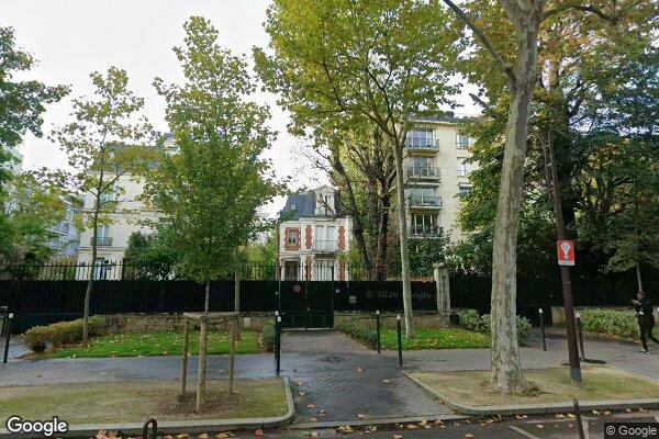 Vue Google Street View du 43BIS Avenue du Château