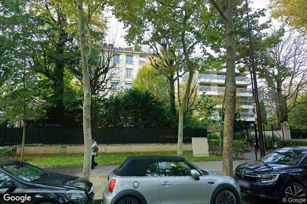 Vue Google Street View du 45 Avenue du Château