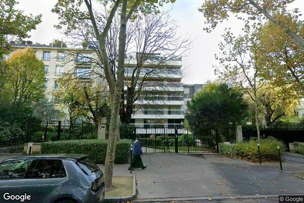 Vue Google Street View du 47 Avenue du Château