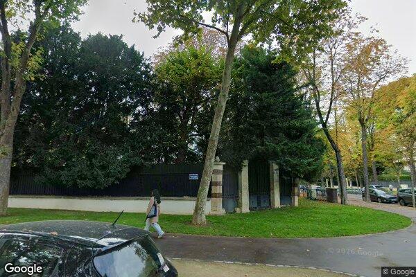 Vue Google Street View du 5 Avenue du Château