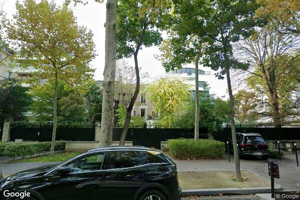 Vue Google Street View du 51 Avenue du Château