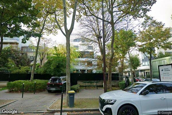 Vue Google Street View du 53 Avenue du Château